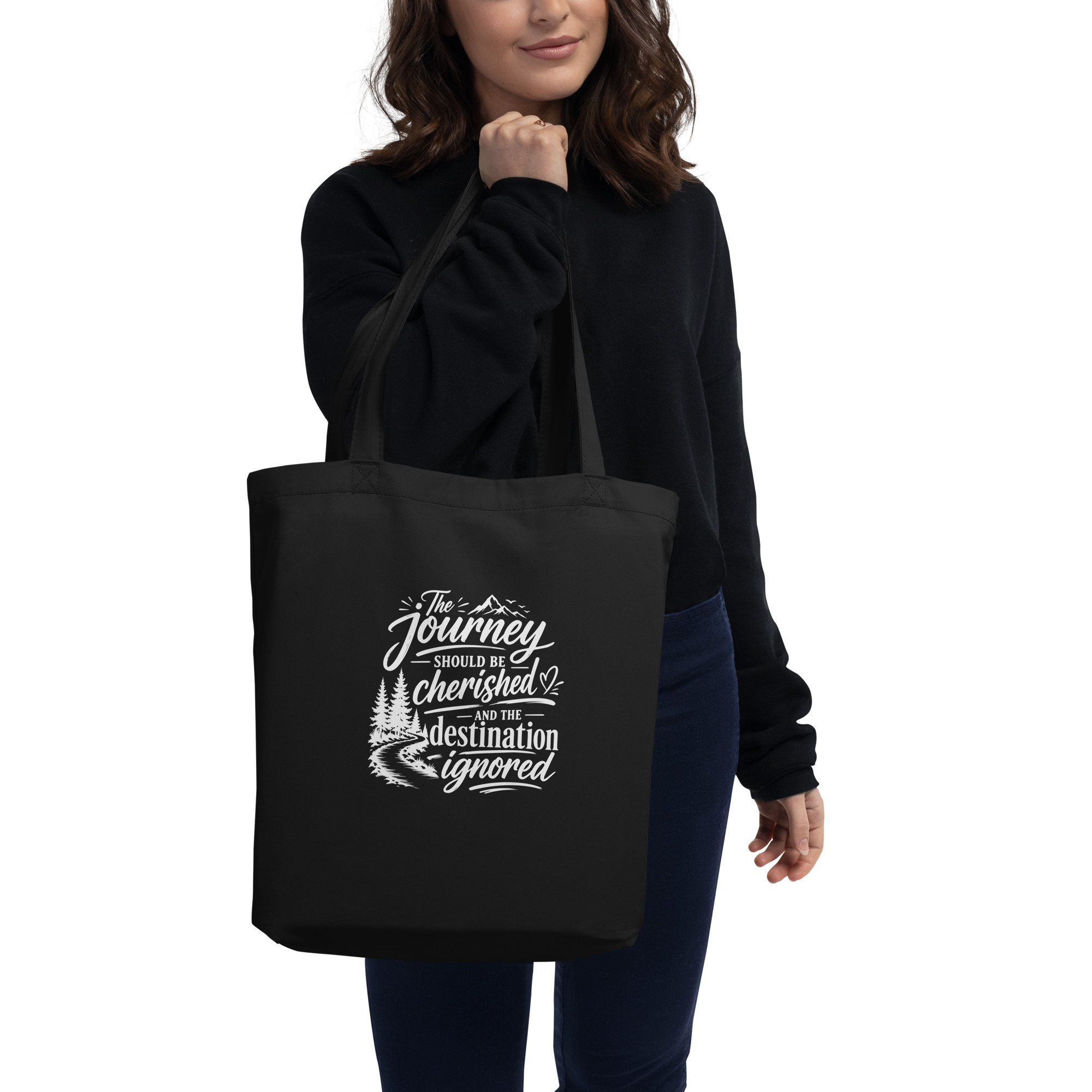 Cherish the destination Tote Bag - Image 2