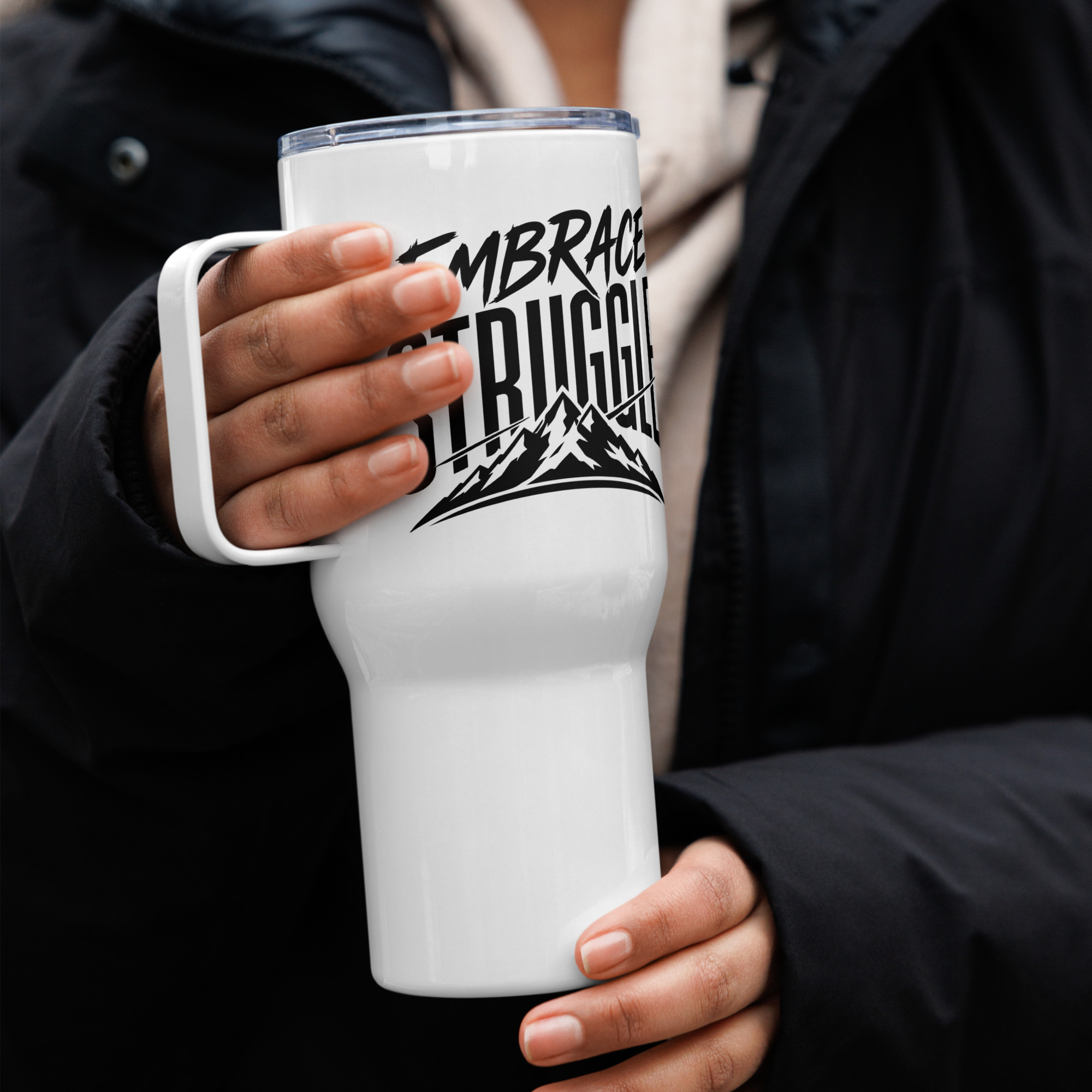 Embrace Struggle Tumbler - Image 4