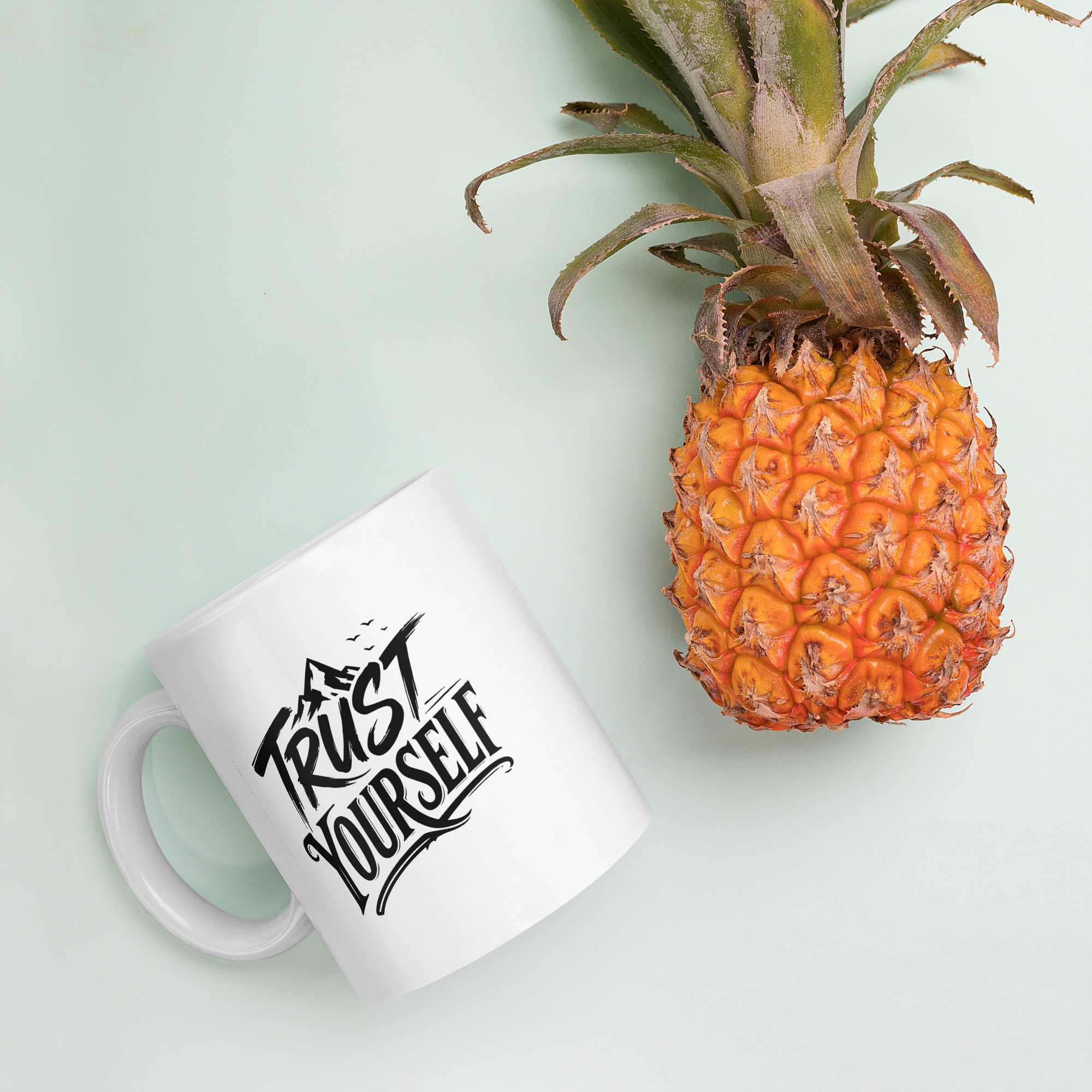 Trust Yourself Coffee Mug - Image 4